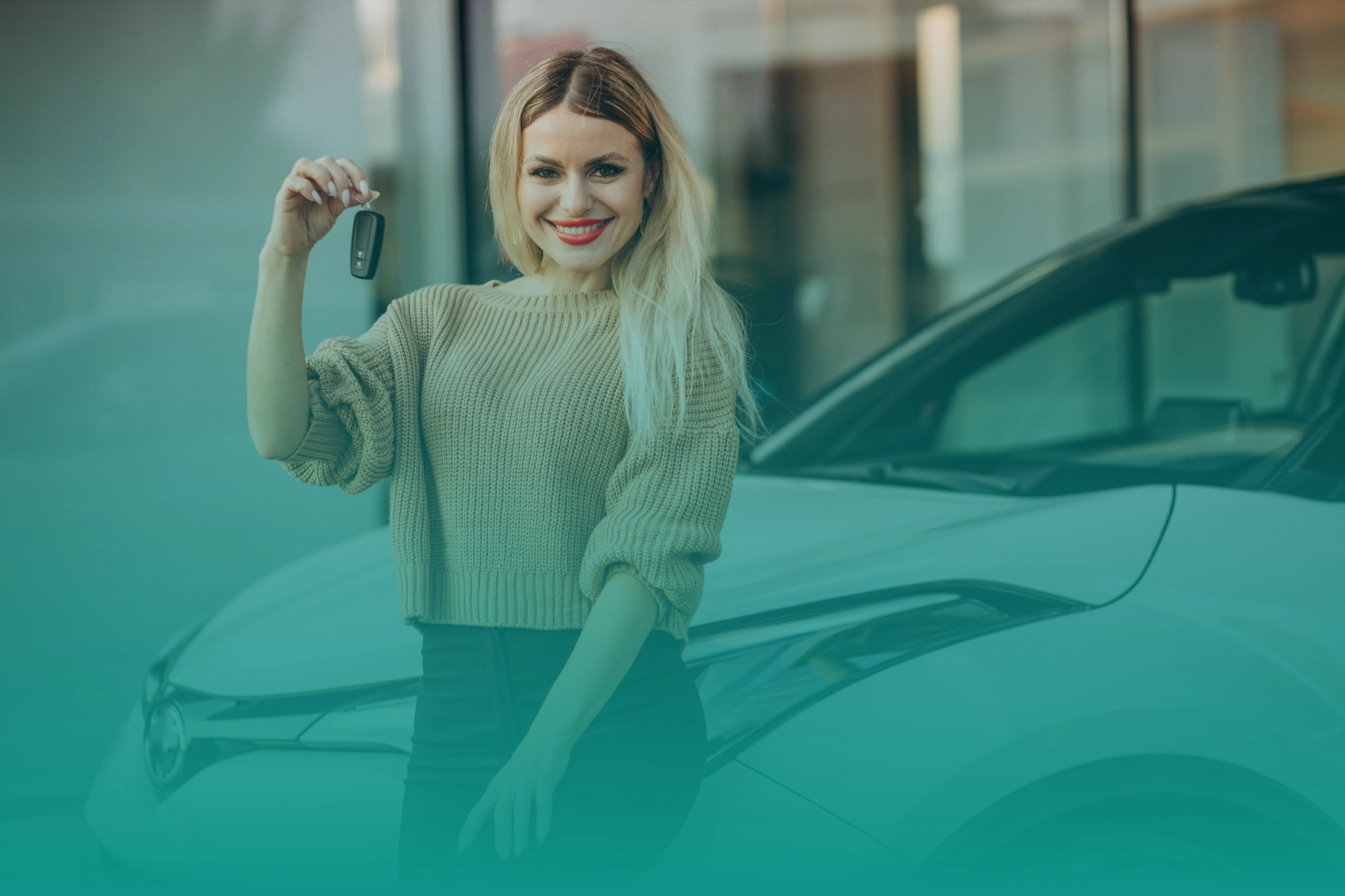 Professional car rental business naming workspace with vehicle fleet elements