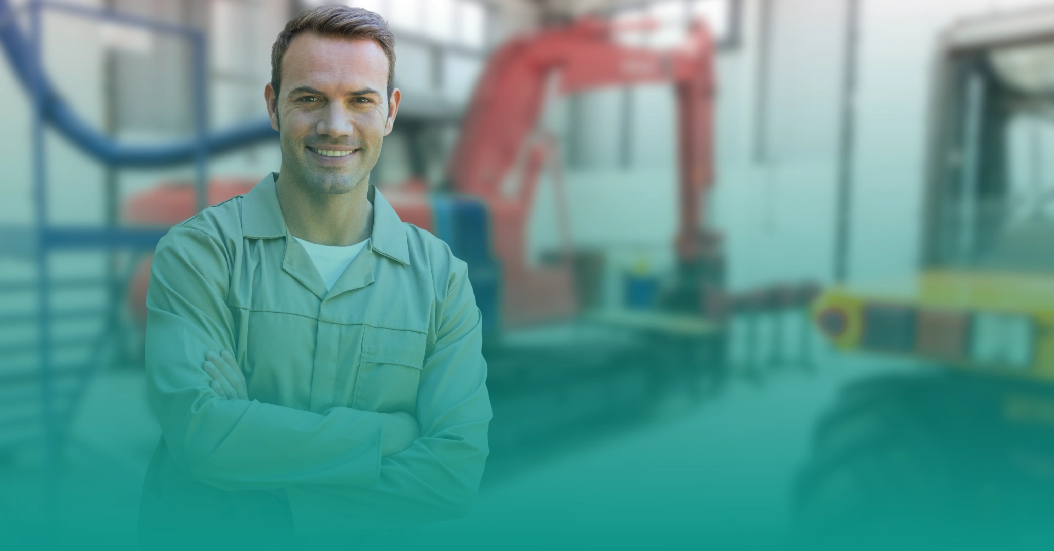 Professional engineering company workspace with blueprints, technical drawings, and modern design elements