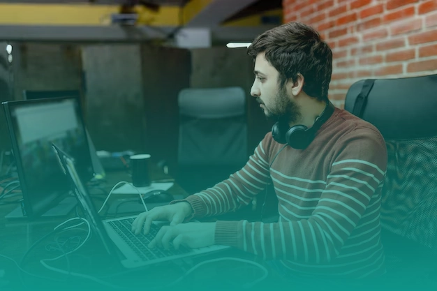 Professional review website workspace with evaluation tools and rating systems